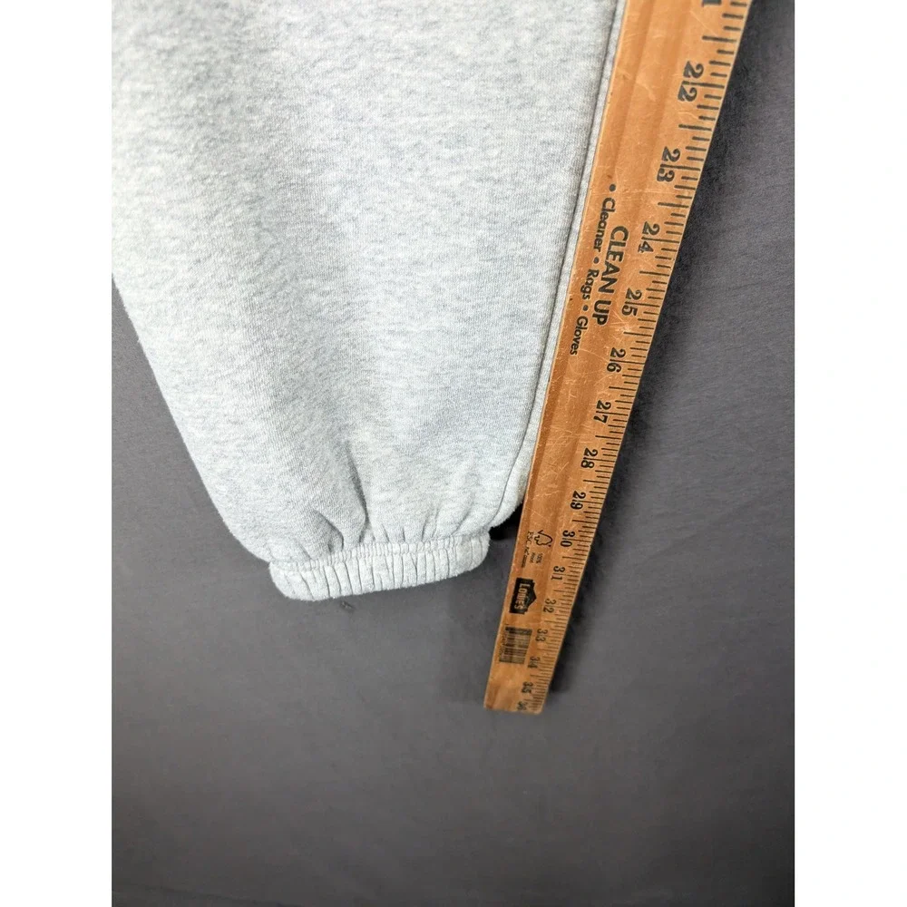 J Crew Womens CF420 Heritage Fleece Jogger Sweatpants Gray Small